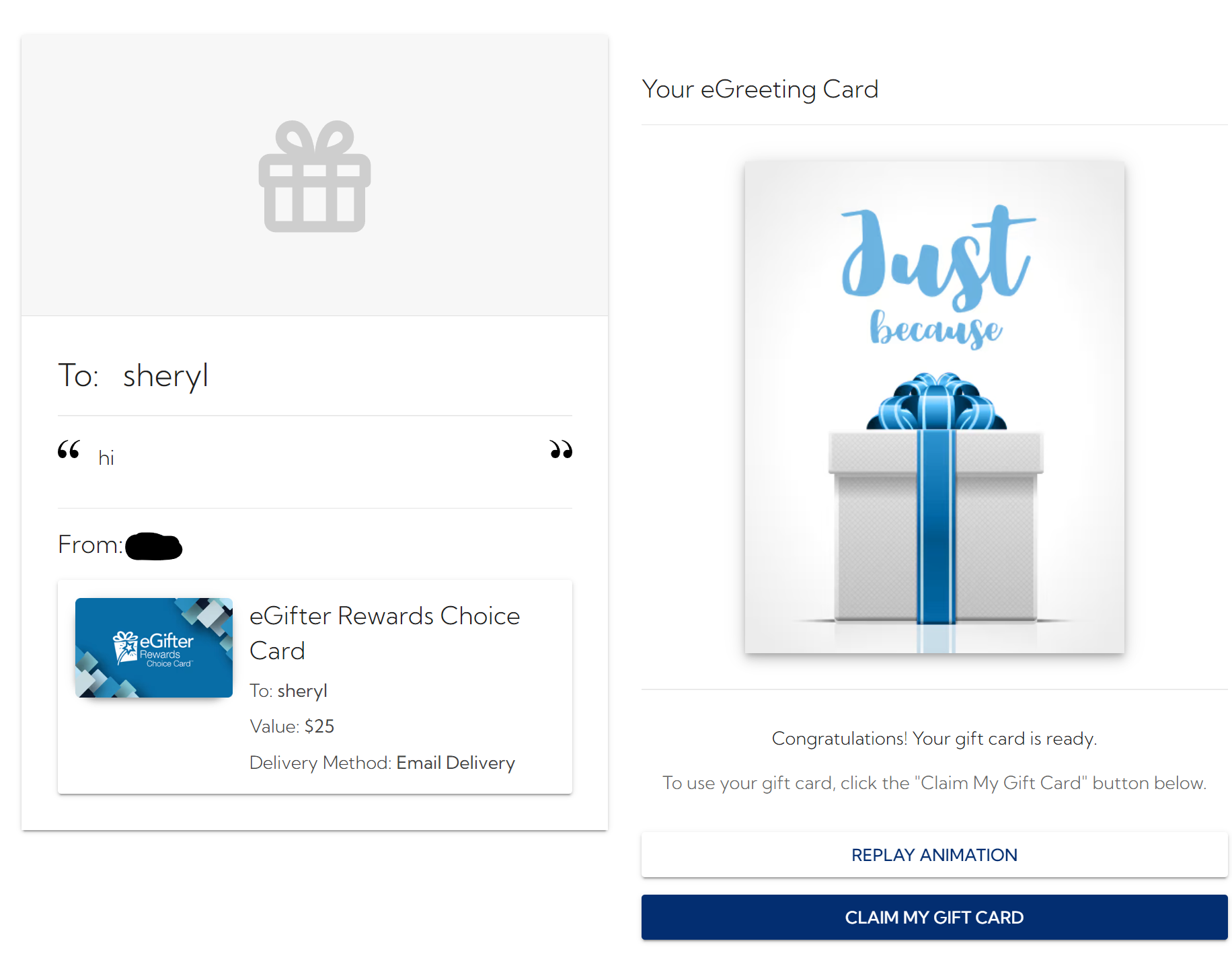 Rewards Choice Card Guide for Recipients Rewards Express